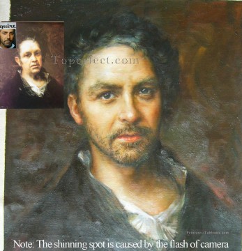 portrait Tableau Peinture - imd033 portrait classique